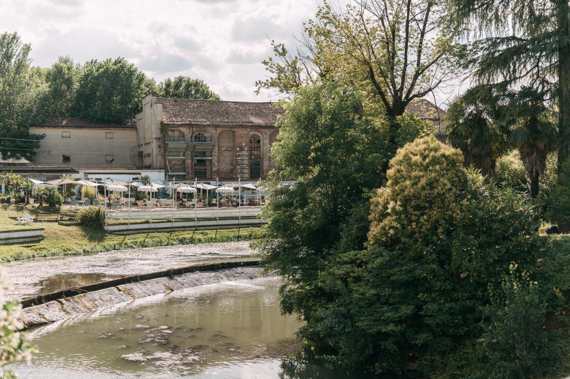 Palladio Apartment - Vista Fiume, In Centro Con Garage Vicenza Dış mekan fotoğraf